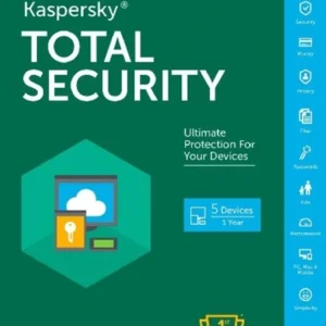 Kaspersky Total Security | 1 Device, 1 Year | Ultimate Protection for Your Digital World | Email Delivery