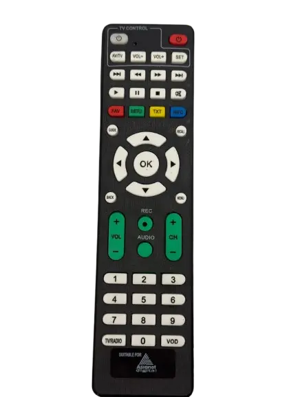 Asianet HD STB Remote